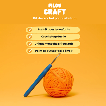 Jojo le Lapin kit de crochet - FilouCraft